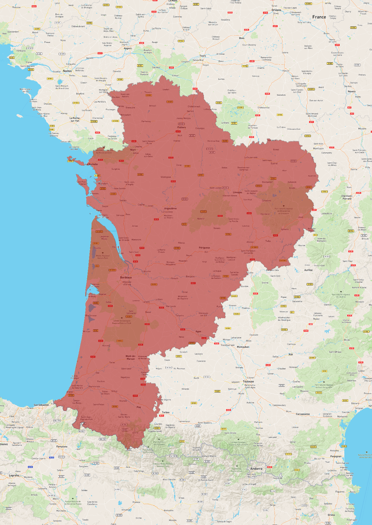 Neu Aquitanien AtlasBig Neu Aquitanien AtlasBig